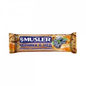 Батончик мюсли "Клубничный в йогуртовой глазури" MUSLER 30 г.