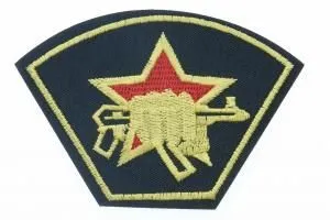 Шеврон вышитый БлокПОСТ "Кулак" 74*104 мм