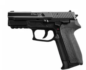 Пистолет пневм.Stalker STSS (аналог "SIG Sauer SP2022") к.4,5мм, металл-пластик, 120 м/с, HOP-UP, магазин 21 шарик, чёрный, 760г 