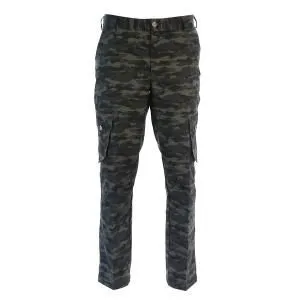 Брюки летние MILITARY БП (камуфляж графит, хлопок 100%) всесезонные