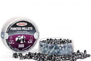 Пули Люман 4,5мм Pointed Pellets 0,68гр. (300шт)										