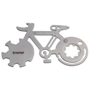 Tramp карта-мультитул Bicycle (Сталь ) 	TRA-230																