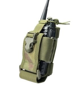 Подсумок армейский molle под радиостанцию (Защитный камуфляж)
